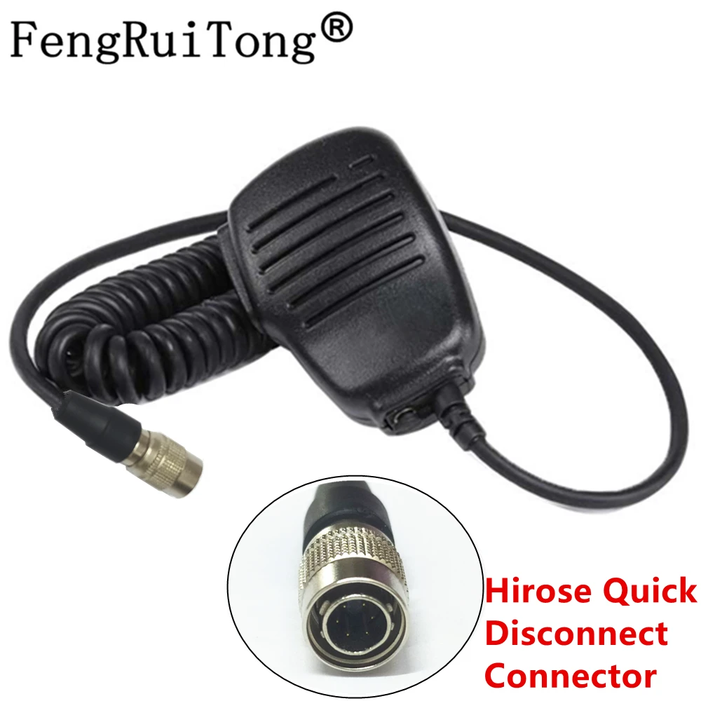 Hirose Quick Disconnect Connector Hand Microphone Walkie Talkie  for Motorola XTS GP APX kenwood Radio Hirose 6pin Adapter quick disconnect connector hand microphone walkie talkie for harris xl 185p xl 200p xg75 p5500 p7300 radio 6pin adapter