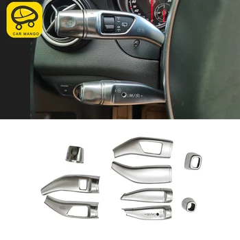 

CarMango for Mercedes-Benz GLA-Class X156 CLA C117 Car Accessories Driver Shift Lever Cover Frame Sticker Interior Decoration