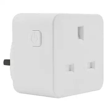 

Smart WiFi Socket UK Plug Remote Timing Outlet Power Adapter Electric Converter Mobile Phone APP Control for Alaxa/Google Home