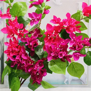 

Wedding Arch Decoration Fake Bouquet Hotel Set Flower Arrangement Props Bougainvillea Farmhouse Decor Artificial Flowers