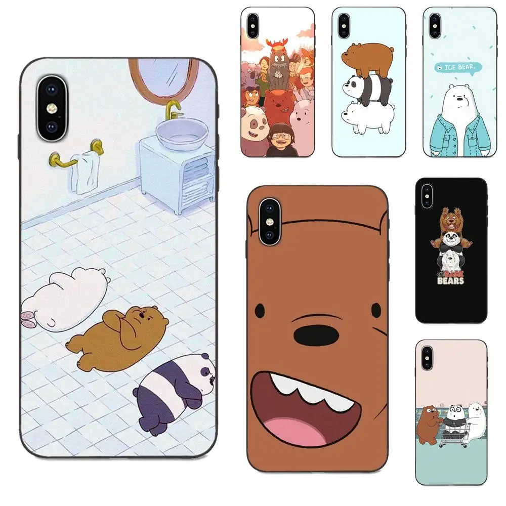 

For Huawei Honor 5A 6A 6C 7A 7C 7X 8 8A 8C 8X 9 9X 10 10i 20 Lite Pro Supersonic Luxury Phone Case We Bare Bears Miniso