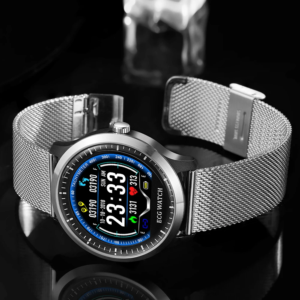 Новые смарт-часы для мужчин IP67 Водонепроницаемый кровяное давление Smartwatch монитор сердечного ритма Спортивный Браслет Модные женские для Android IOS