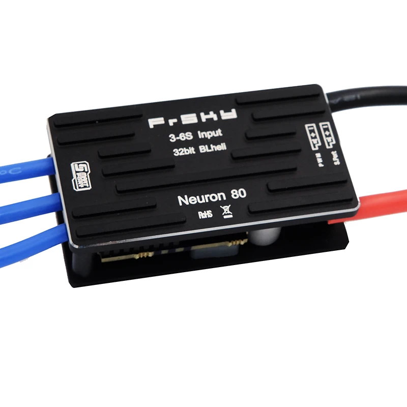 Frsky Neuron 40A 60A 80A 32 Bit 3-6S вход бесщеточный ESC Встроенная Телеметрия для FPV RC самолета