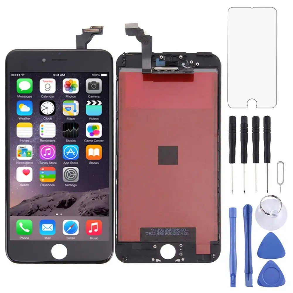 

ЖК-экран и дигитайзер полная сборка с рамкой для iPhone 6 Plus