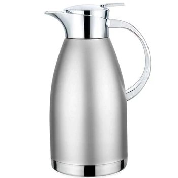 

61Oz Coffee Carafe Airpot Insulated Coffee Thermos Urn Stainless Steel Vacuum Thermal Pot Flask for Coffee
