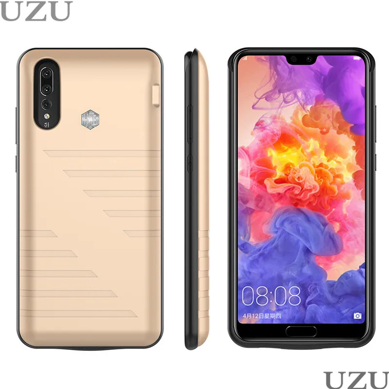 8200 мАч Высокая емкость батарея зарядное устройство чехол для huawei P20 Pro Внешняя беспроводная зарядка крышка для huawei P20 Pro роскошный