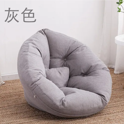 Lazy Bean Bag Chair Cover Without Filler Puff Sofa Kid Camping Party Pouf Bed Gaming Puff Ottoman Cama Bedroom Tatami Floor Seat - Цвет: S