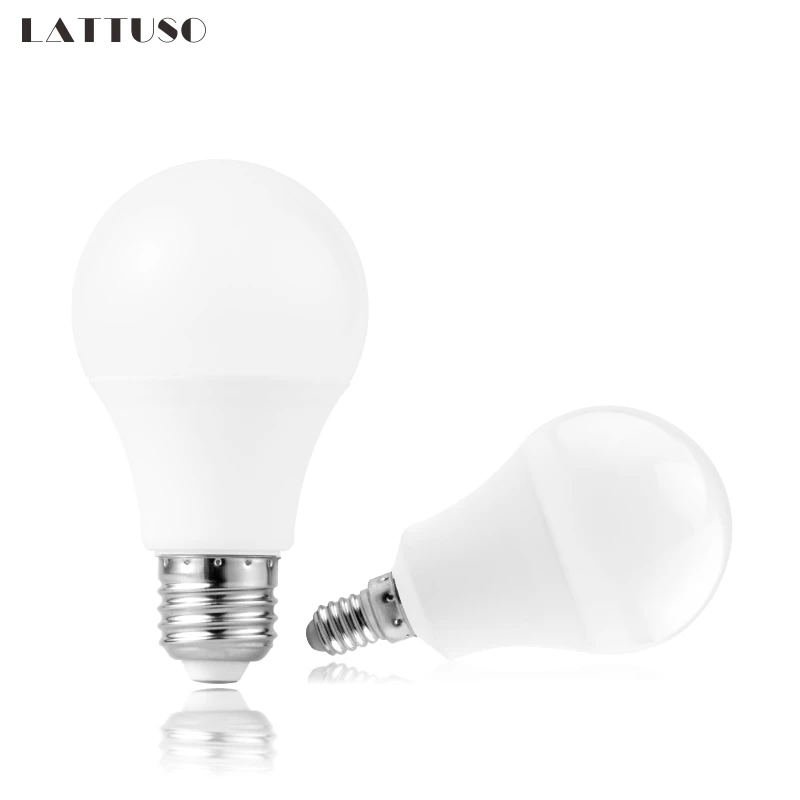 Светодиодная лампа высокой яркости 4 шт. E14 E27 220 в переменного тока SMD2835 3 вт 6 9 12 15 18 20 24 вт|led bombilla|lampada led bombillareal