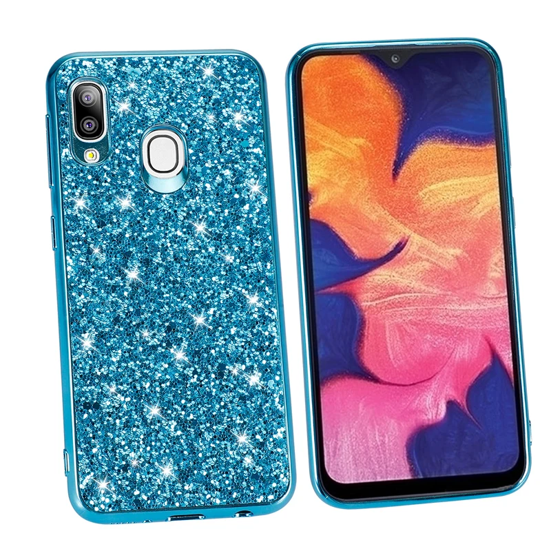 

TPU Soft Silicone Case For Samsung Galaxy A10 20S Bling Diamond Glitter Back Cover For Samsung A 10 20E 10 20S Anti-fall Case