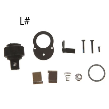 

72 Teeth Black Reversible Ratchet Socket Wrench Repair Kit Accessory Tool Parts