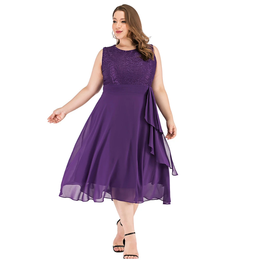JAYCOSIN Lace Dress Women