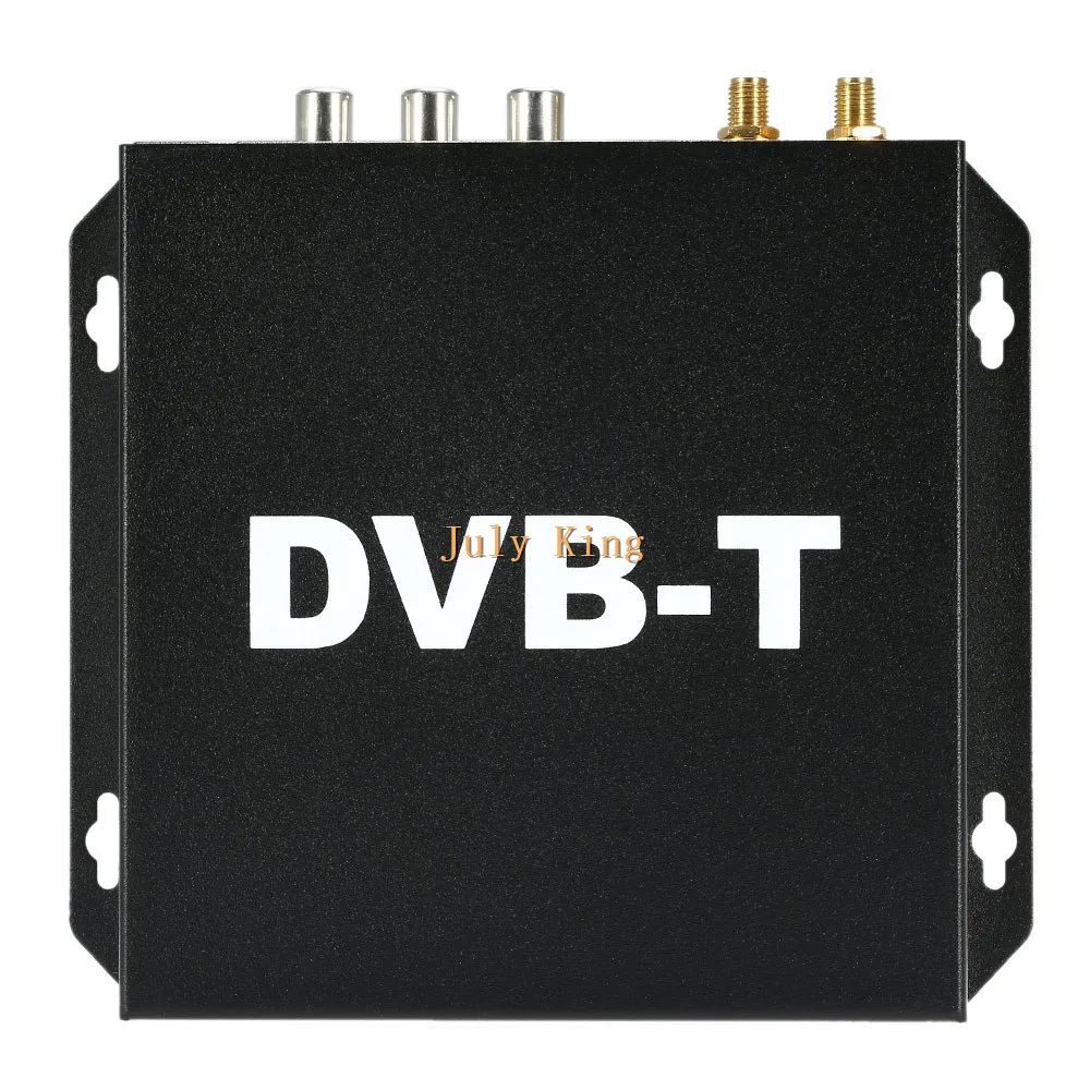 DVB T998 T Автомобильная Мобильная цифровая телеприставка автомобильная ТВ