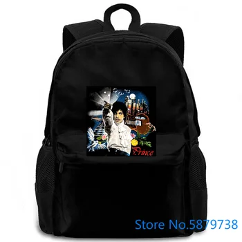 

Vintage 1985 Prince Purple Rain World Tour Stranger Things Design New Novelty women men backpack laptop travel school adult