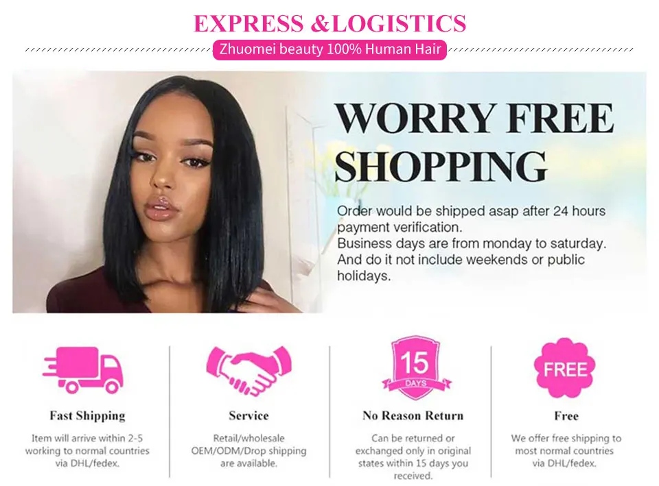 Onda de Água Dianteira do Laço Perucas de Cabelo Humano para as Mulheres Blunt Corte Peruca Pixie Encaracolado Cabelo Humano Profunda Onda Frontal Bob 9 High Quality Apliques e perucas