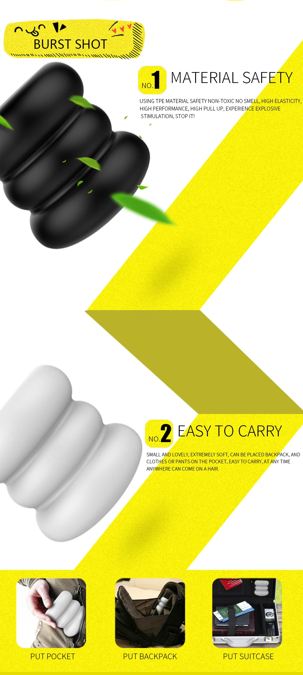 New Arrival Male Delay Training Masturbator Cup Men Masturbation Cup Sexy Toy For Men Pussy Penis Trainer Ring Adult Sex Product (8)