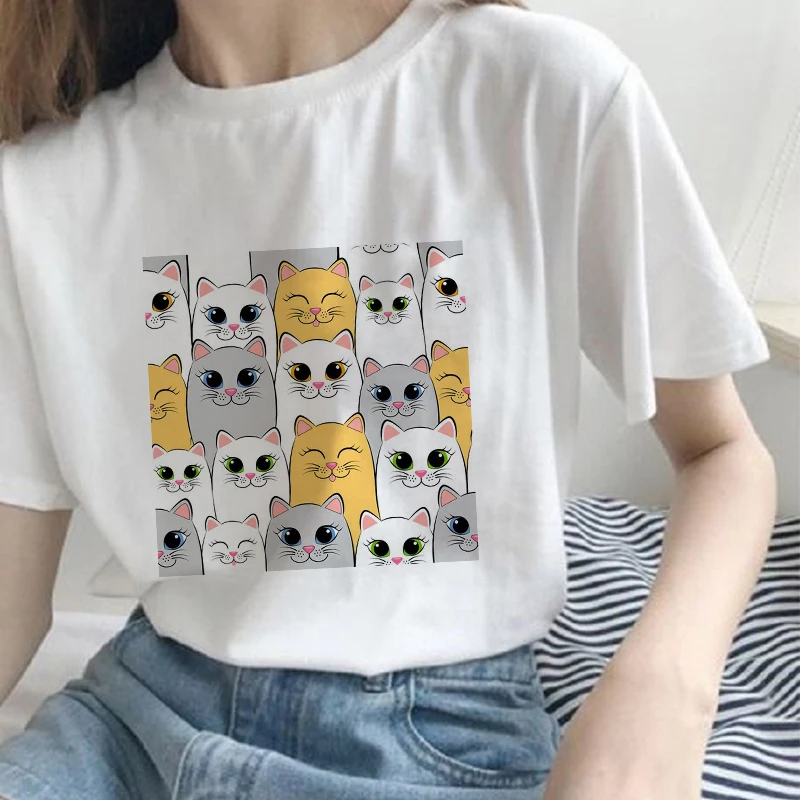 Футболка Korea Ulzzang женская свободная | Женская одежда
