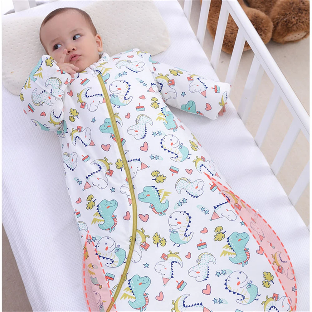baby wearable blanket with sleeves
