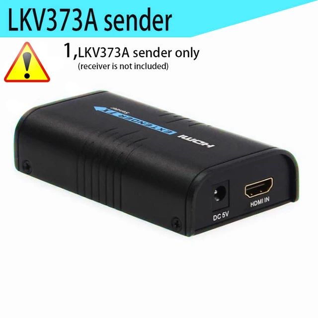 V 3,0 LKV373A HDMI удлинитель сплиттер по cat5e/6 кабель до 120 м TCP/IP 3D и 1080P - Цвет: 373A sender only
