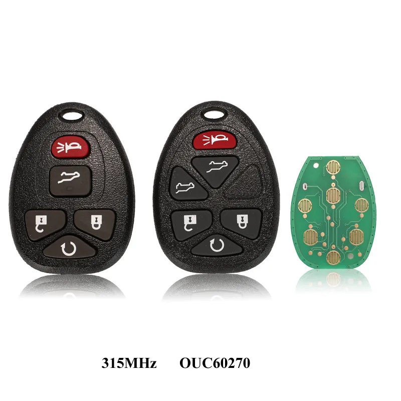 Keyforkess 315Mhz OUC60270 5/6 Bottoni Telecomando Keyless Entry Fob Chiave Dell'automobile per Buick Chevrolet Cadillac GMC Saturn 7 Keyforkess 315Mhz OUC60270 5/6 Bottoni Telecomando Keyless Entry Fob Chiave Dell'automobile per Buick Chevrolet Cadillac GMC Saturn - Hda660d00246f42bea37ce3ccdac3a5e7Q