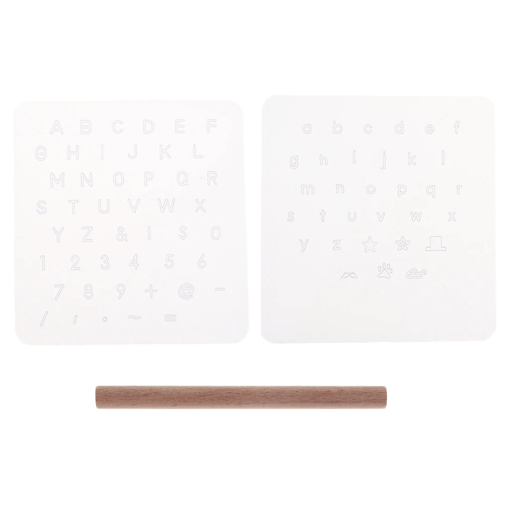 Punching Tool Leather Stamp Alphabet Letters Number Hallmark Stamping Sign For Stamping Leather