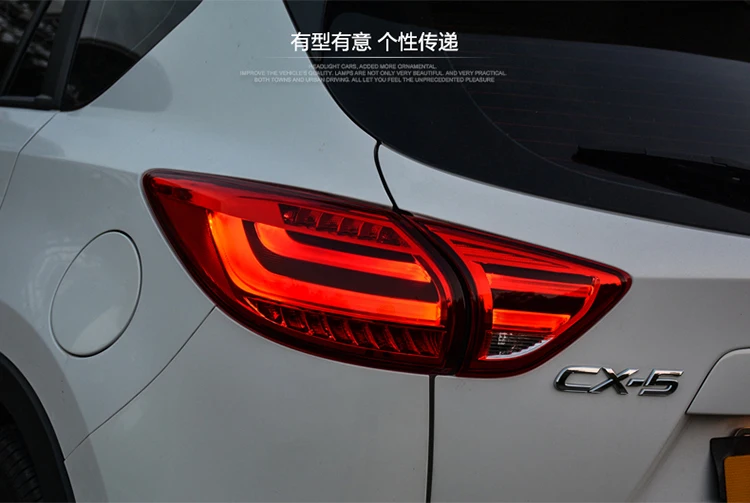 KOWELL, автомобильный Стайлинг для Mazda CX-5 CX5 2013 3014, задний свет, светодиодные задние фонари светодиодный DRL, стоп-сигнал, светильник поворота, стоп-сигнал
