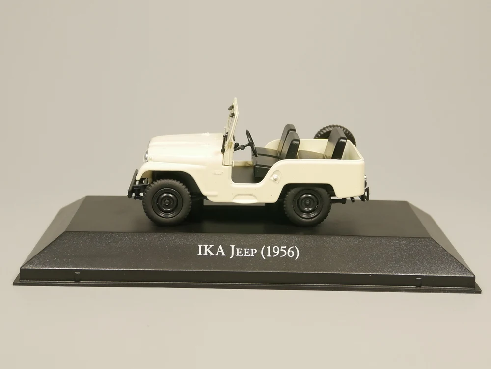IX O 1:43 IKA Jeep 1958 эксклюзивная игрушечная машинка из сплава для детей, детские игрушки, модель подарка, оригинальная коробка