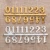 1 КОМПЛЕКТ DIY Digital Replacement Gadget Repair Clock Parts Arabic Number Bell Clock Numerals Clock Parts & Accessories