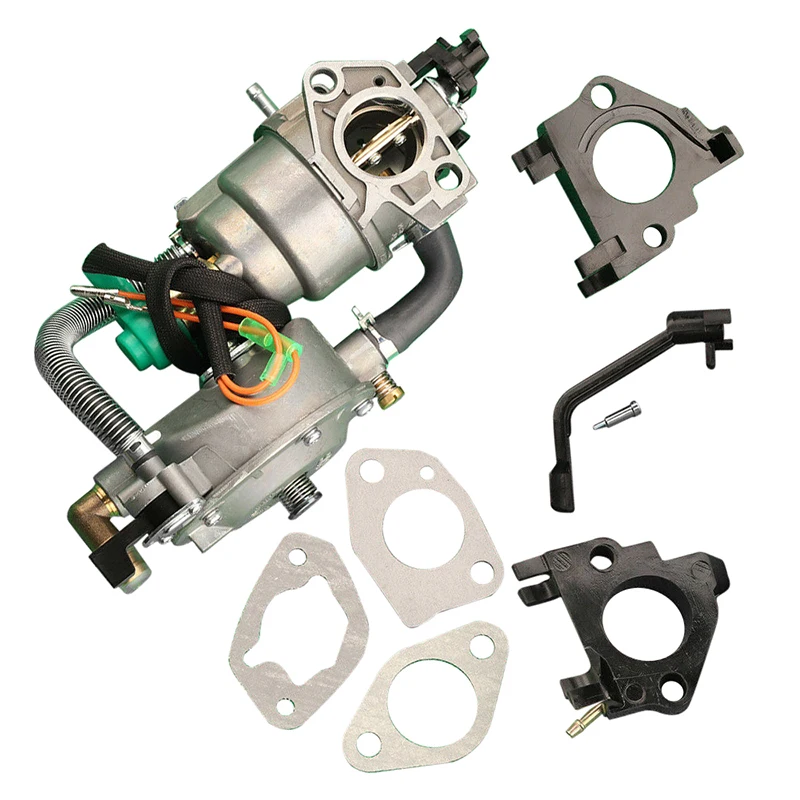 

Fuel Carburetor Kit LPG Insulation Panels Spacer Rings Hand Handle Spare Accessories Replacement Dual