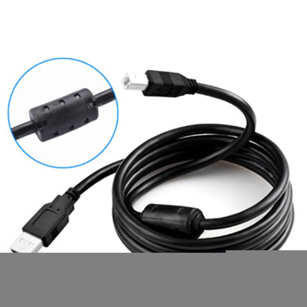 USB кабель медный кабель для передачи данных A-B практичная высокоскоростная портативная передача прочный провод для принтера для Canon для Epson