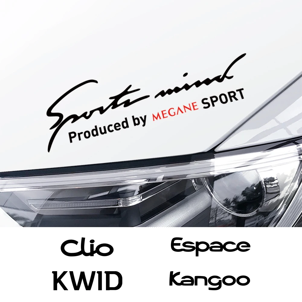 Автомобильная лампа наклейки для бровей Renault Megane Clio Alaskan Espace Kangoo Kwid Latitude Master Modus