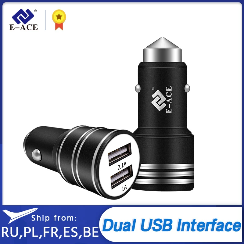 E ACE двойное зарядное устройство USB для мобильный телефон планшет Универсальное 1 +