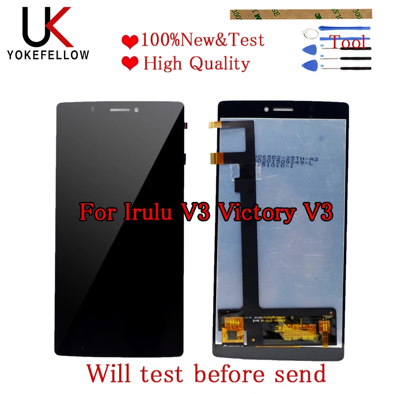 

For Irulu V3 Victory V3 LCD Display Touch Screen Assembly Tracking Number