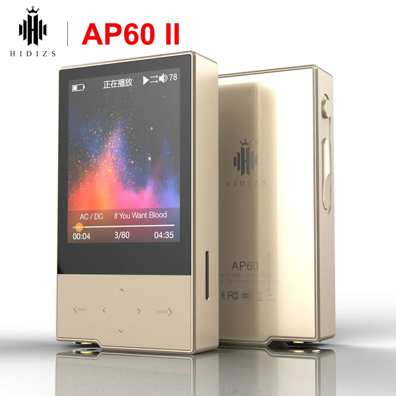 Hidizs AP60 II HiFi Potable Bluetooth 4.0 Apt-x