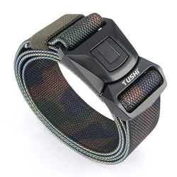 Tático náilon militar cintura ajustável airsoft treinamento de combate cinto homens caça acessórios cintos