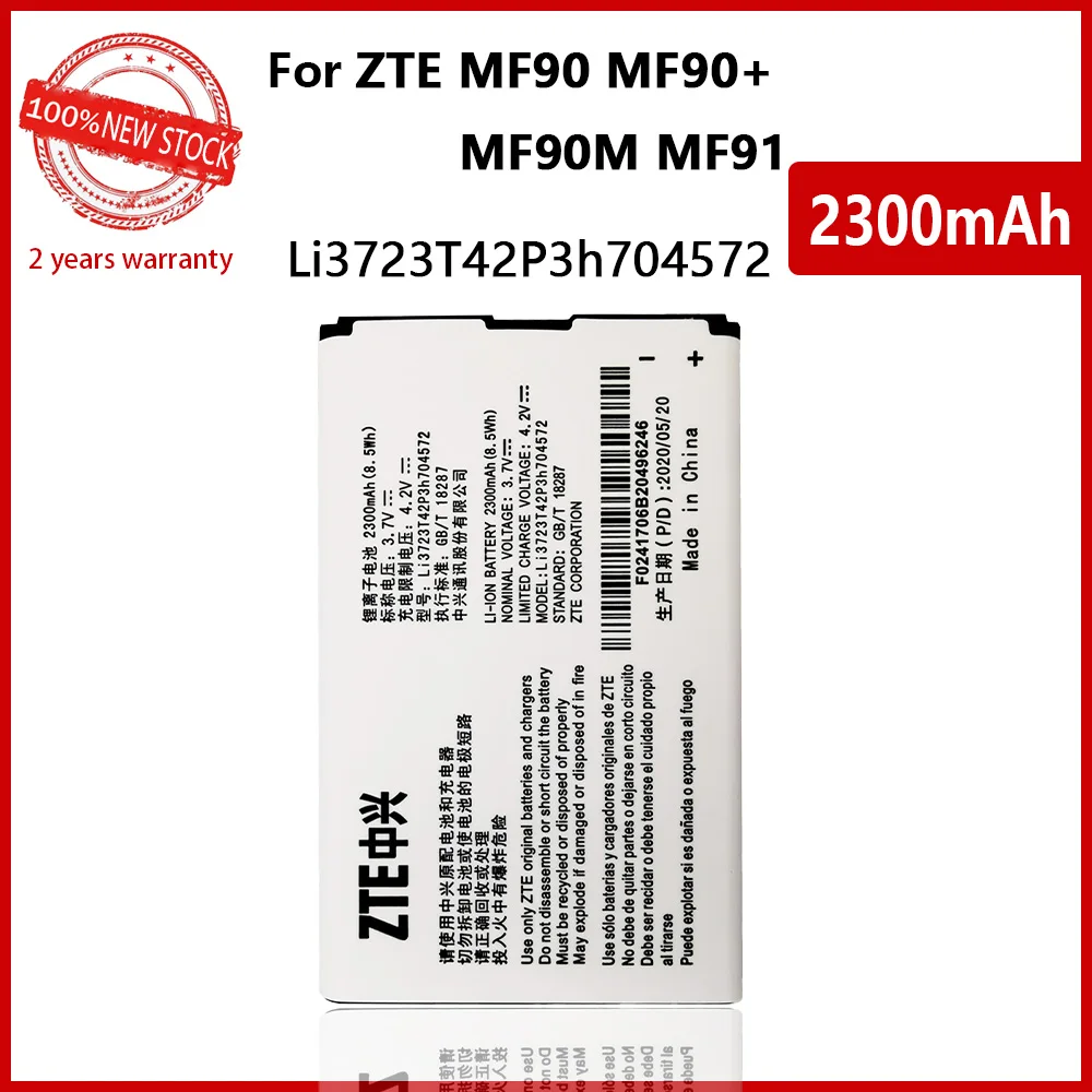 100 Original 2300mah Li3723t42p3h704572 For Zte Mtc 833f 831ft 4g Wifi