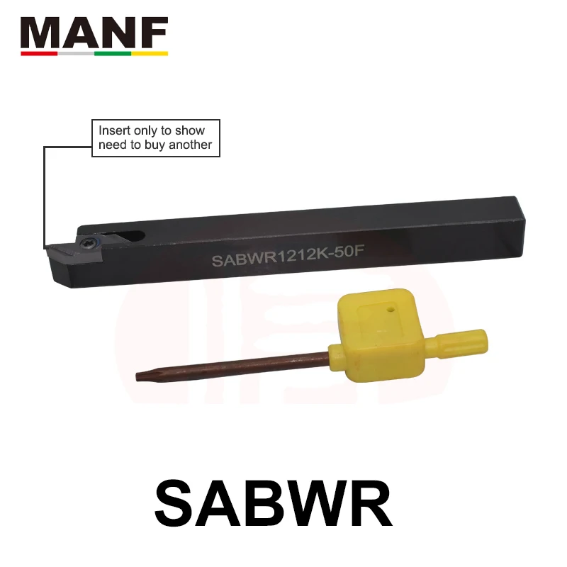 MANF SABWR1212 1616 держатели инструментов для обратной поворотной задней винтовой зажим