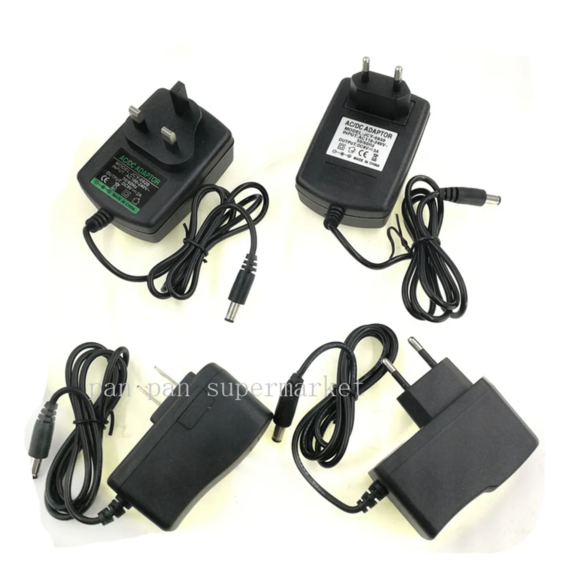 Power Supply 9V Adapter Charger DC 9V 1A 2A 3A 4A 5A Power Adapter Switching 220V to 9V Power Adapter For Led Light Lamp