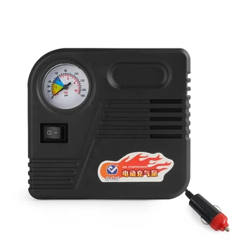 

DC 12V With Lighter Tire Inflator Auto Portable Cars Plastic Emergency Universal Electric Black 150PSI Air Compressor Pump