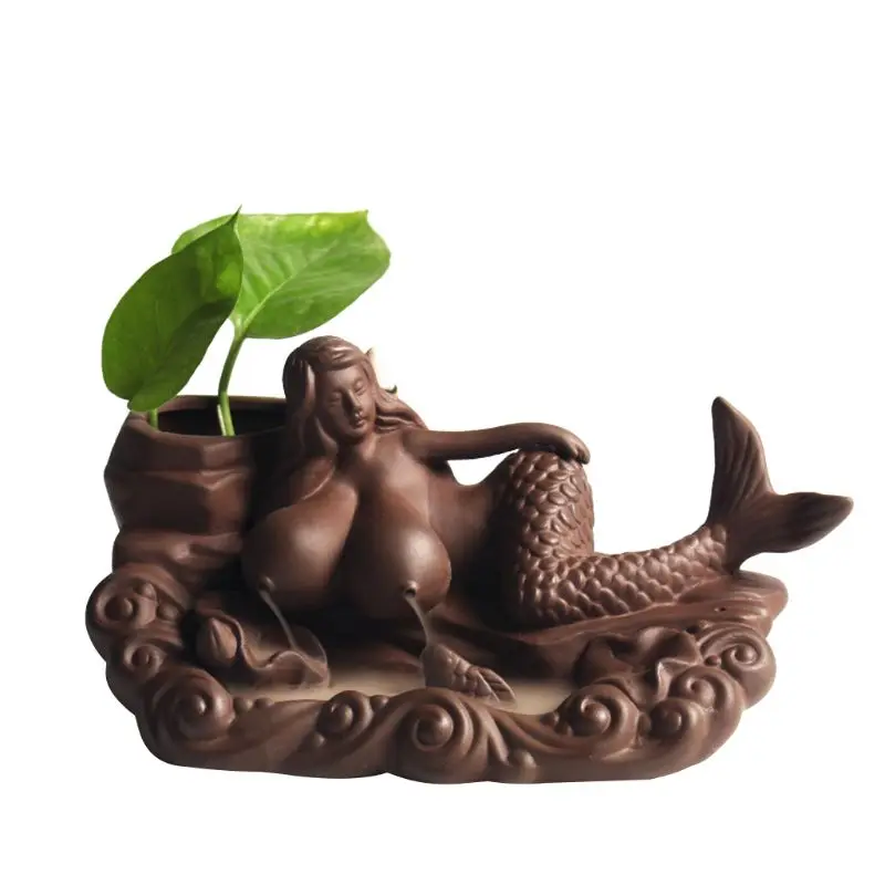 

High Quality Backflow Incense Tower Burner Ceramic beauty Incense Holder Handicraft Gift