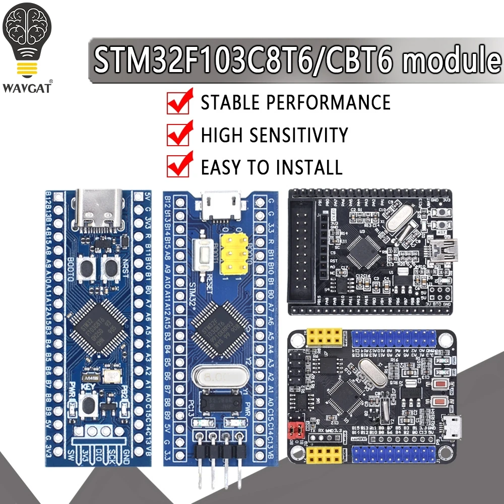 Stm32f103c8t6 Stm32f103cbt6 Arm Stm32 Minimum System Learning ...