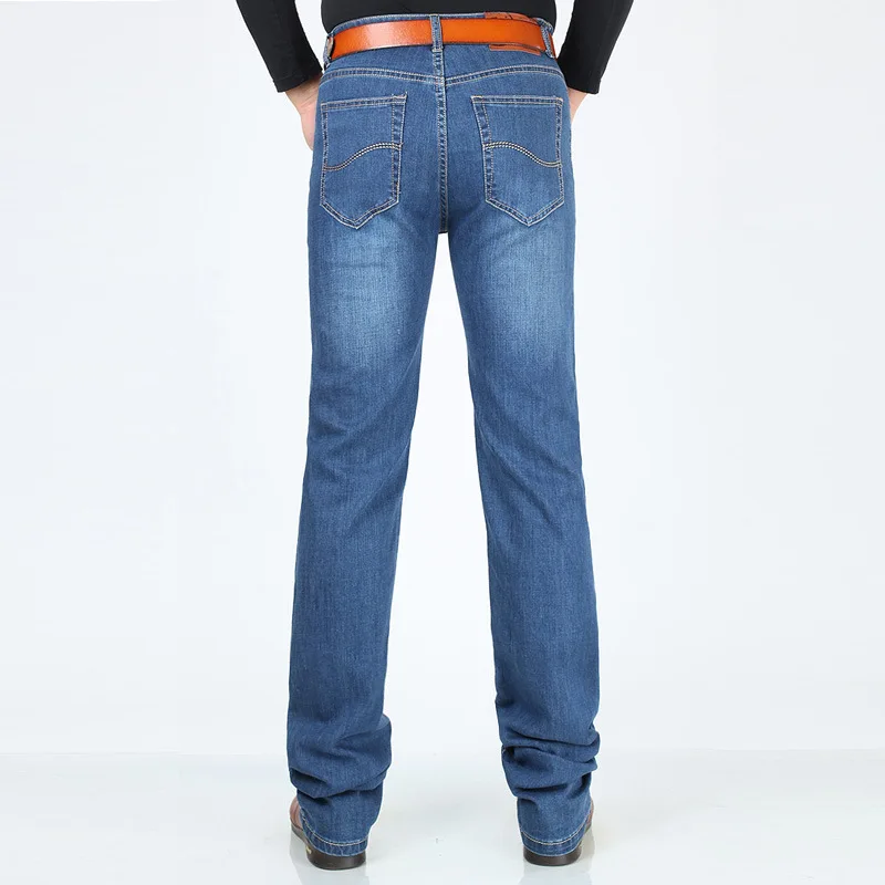 120 см длинные джинсы Для мужчин s Демисезонный джинсовые штаны мужские джинсы деловые, Casual мужские длинные джинсовые штаны Высокое качество Для мужчин джинсы брюки для девочек