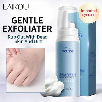 

80ml Amino Acid Fresh Foam Facial Cleanser Bubble Whitening Mild Washing Skin Moisturizing Oil Control Deep Cleaning Skin Care