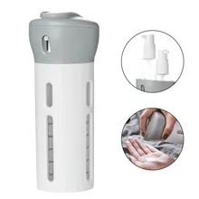 4 в 1 лосьон шампунь гель диспенсер путешествия эмульсия бутылка портативный пустой суб-бутылка пресс контейнер многоразового использования