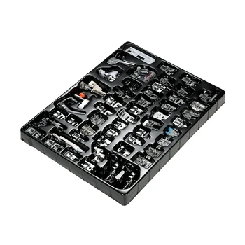 

52pcs Professional Sewing Machine Presser Feet Kit Compatible Set for Low Shank Sewing Machine Accessories
