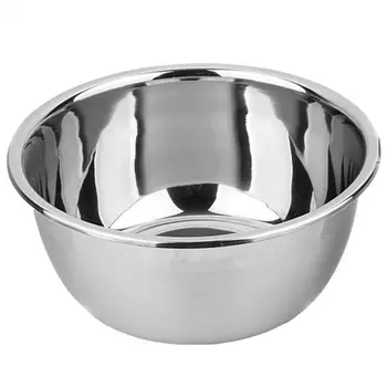 

Stainless Seel Mixing Bowl Mirror Polished Metal Bowl, Used for Cooking and Serving, Stackable, Convenient Storage