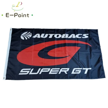 

Japan Autobacs Super GT Flag 60*90cm (2*3ft) 90*150cm (3*5ft) Size Christmas Decorations for Home and Garden