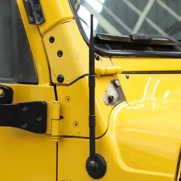 355 мм радио антенна мачта для Jeep Wrangler 1997-2006 TJ черный цвет