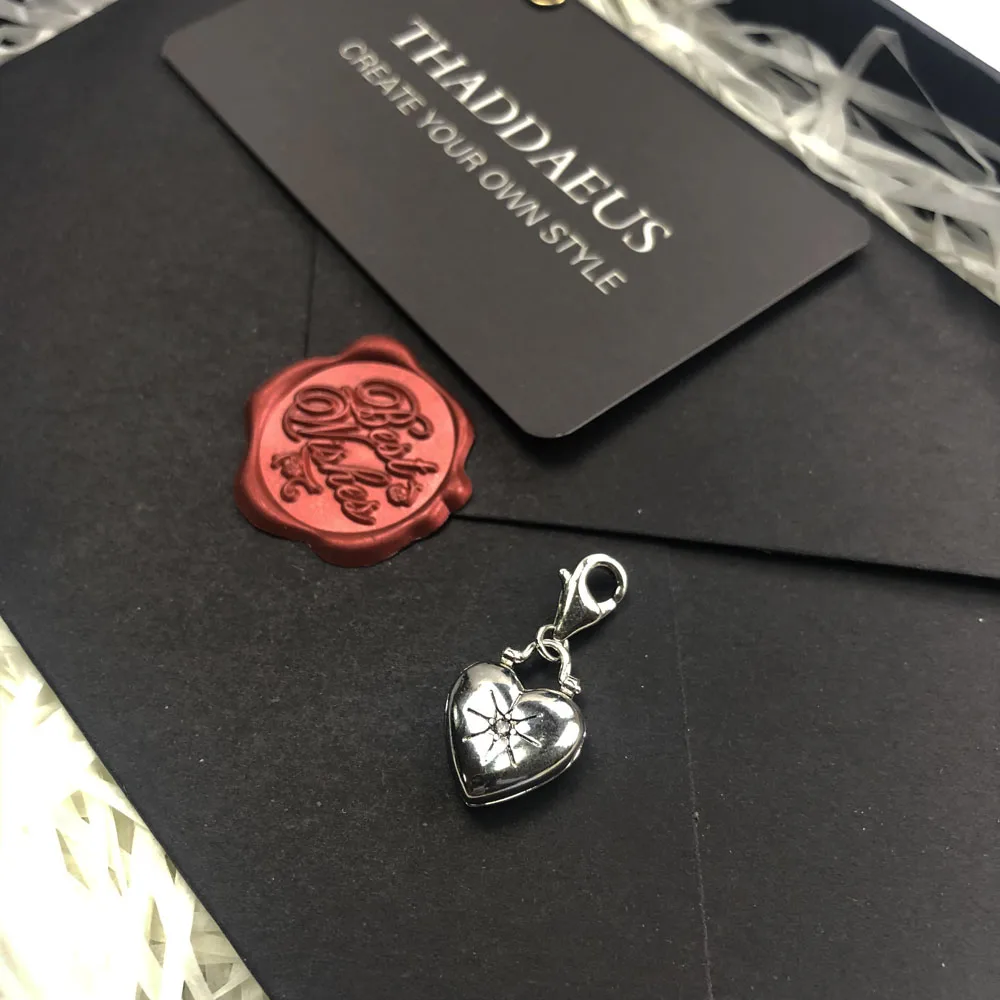 Очаровательное ожерелье Loyal Star& Heart медальон, зима Ts Модные Винтажные Ювелирные изделия Томас 925 пробы Серебряный Bijoux подарок для женщин
