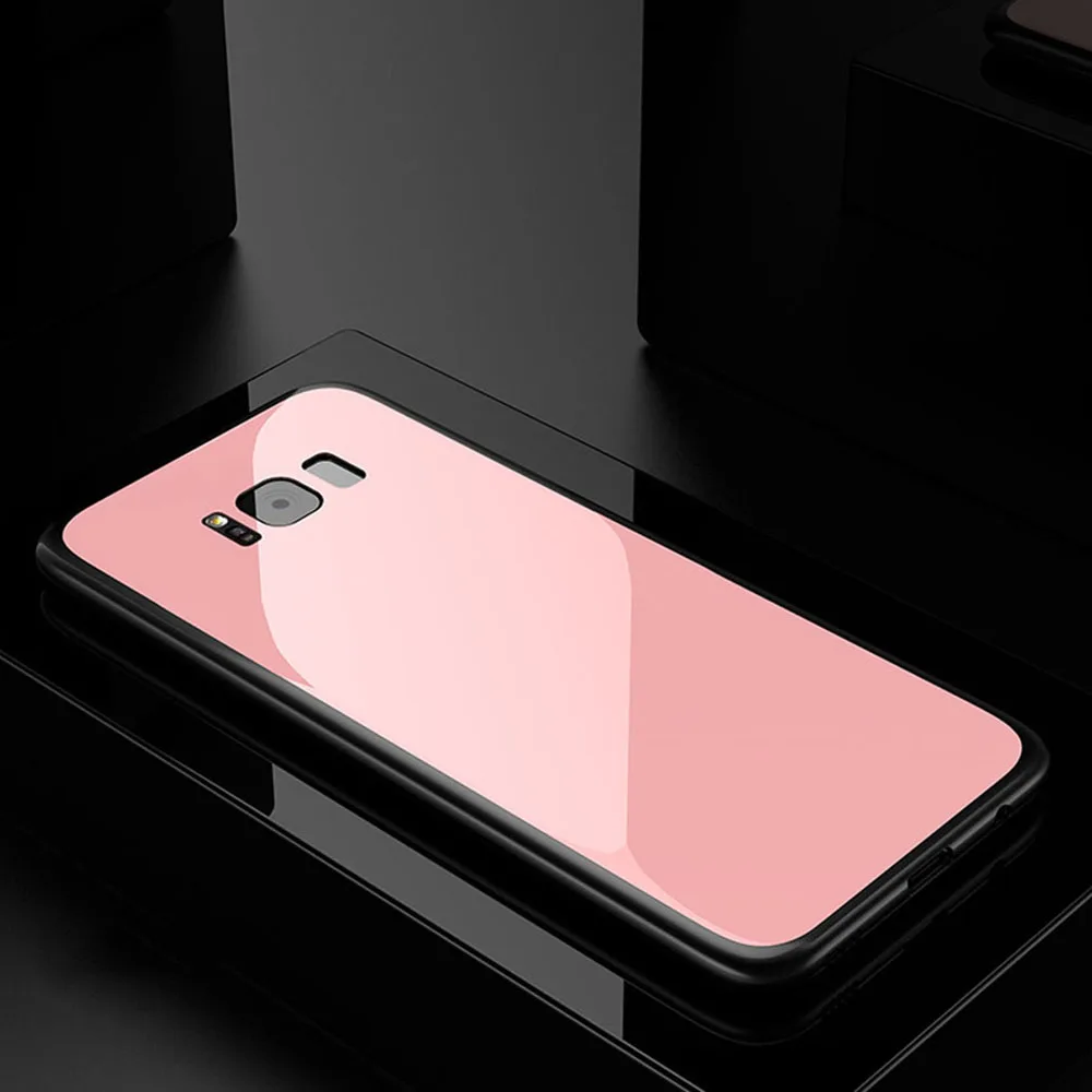 Pink S для Samsung Galaxy J3 чехол для Samsung Galaxy J3 J2 J5 J7 C8 Core Pro 6 Экспресс-AMP простое число Coque чехол - Цвет: Pink