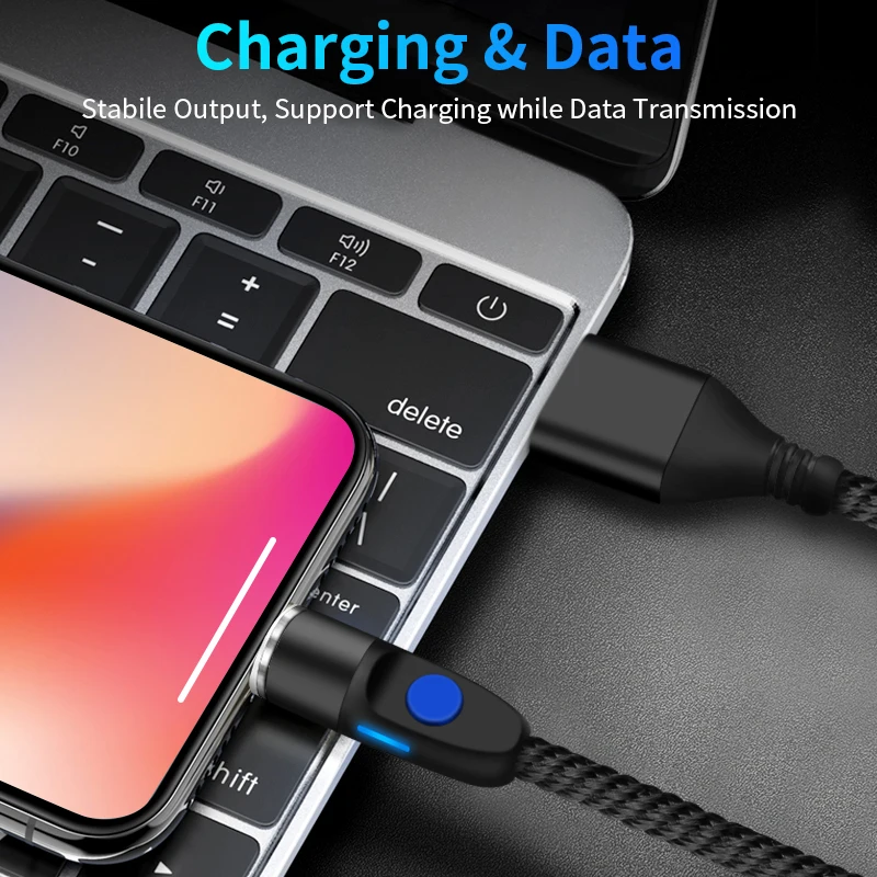 Магнитный Micro USB Type C кабель 3A для быстрой зарядки и передачи данных SAMSUNG S10 + OnePlus